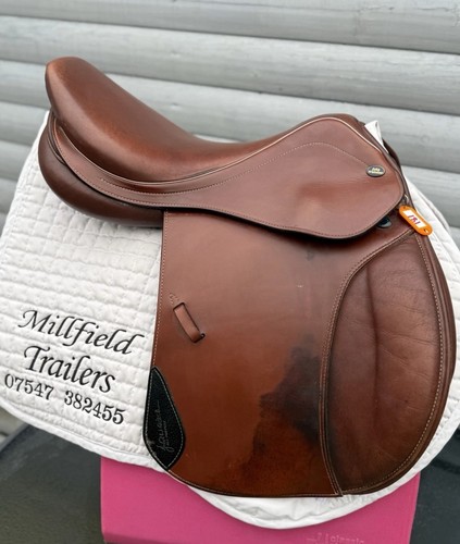 John whittaker jump saddle tan - saddle,