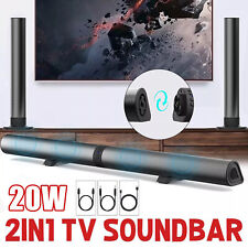 Detachable Wireless Bluetooth 5.3 TV Home Theater Soundbar Speaker Subwoofer Bar