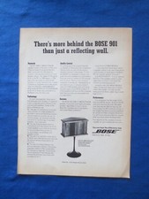 Bose 901 Speakers Magazine Ad