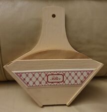 Vintage Esma Coffee Filter Holder Dispenser Wall Hung Storage Retro Shabby Chic