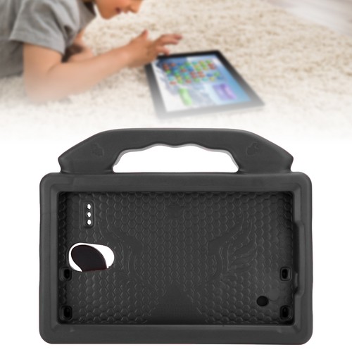 Black tablet shockproof case - black,