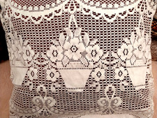 Vintage French Pictorial Lace
