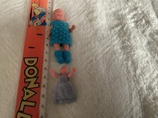 Dolls House Dolls With Knitted