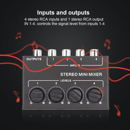 Passive mixer large buttons - large,