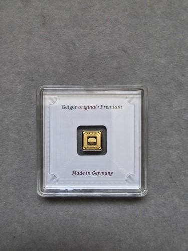 Geiger gram gold bar 999 - gram,