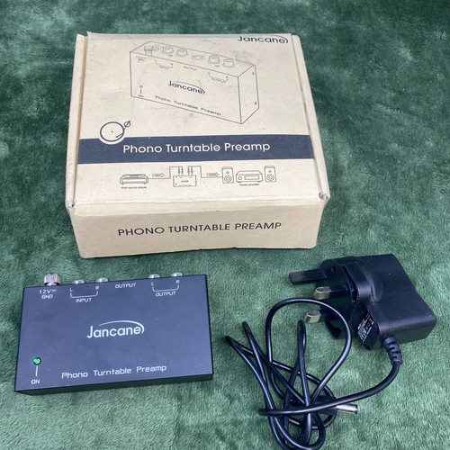 Jancane phono turntable preamp - turntable,