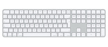 GENUINE APPLE MAGIC KEYBOARD WITH NUMERIC KEYPAD TOUCH ID SILVER WIRELESS A2520