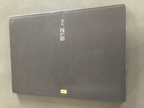 Ferrari 512tr brochure