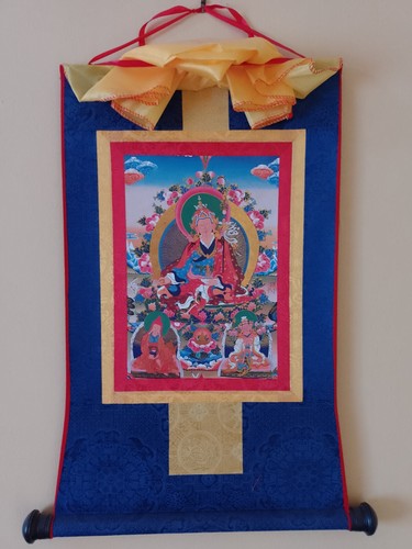Tibetan buddhism thangka - tibetan, buddhism,