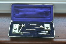 Vintage Albert Martz Trammel Compass Set Draftsman Trammel Germany