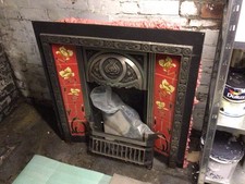 Inset Fire Surround With Gas Fire