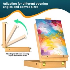Portable Wooden Tabletop Easel
