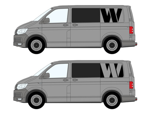 Rear decal panel graphics - rear,