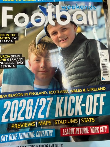Football weekends magazine - football,