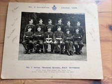 1948 Cabinet Card Photo RAF
