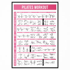 Pilates Workout Poster