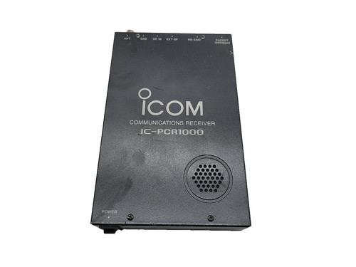 Icom pcr1000 communications - icom,