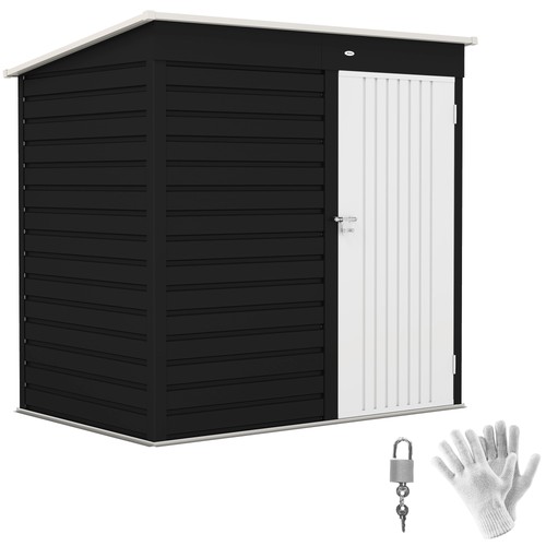 Metal garden shed - 4',