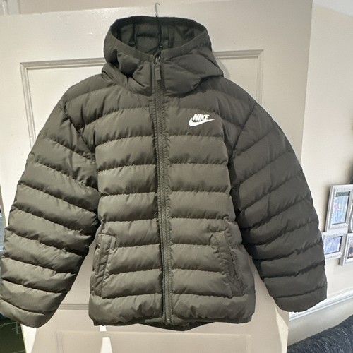 Nike boys green hooded - nike,