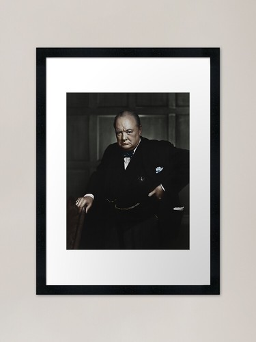 Winston churchill portrait - churchill,