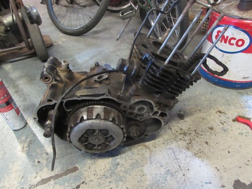 1979 yamaha xt500 - xt500, engine