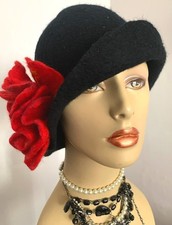 Hand Felted -ART Scarf /wool