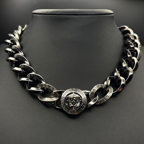 Versace necklace medusa - versace,