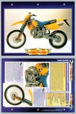 Husaberg FE400 Enduro - 1999 - Off-Road - Atlas Motorbike Fact File Card