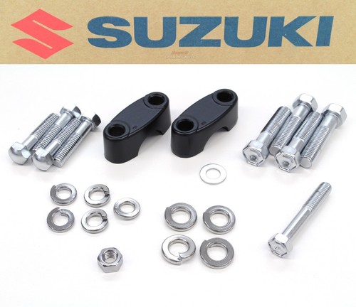 New chrome handlebar clamp - new,