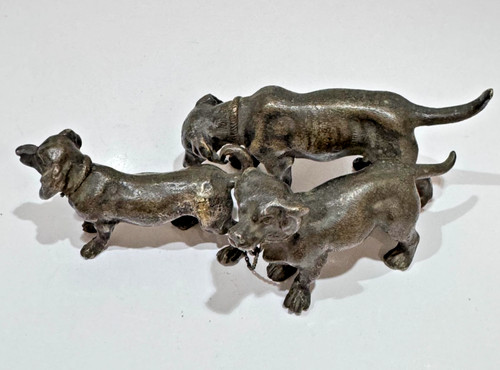 Antique cold painted bronze - antique,