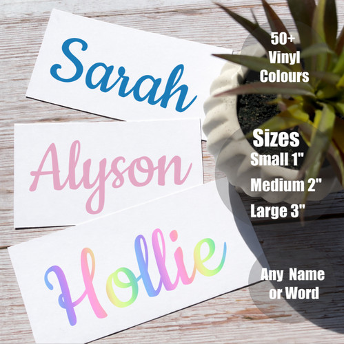 Personalised vinyl name - personalised,