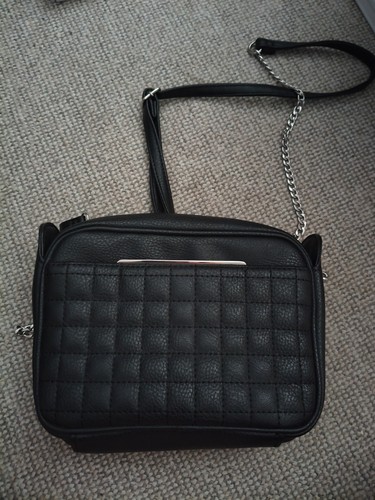 Black and silver - black, zip