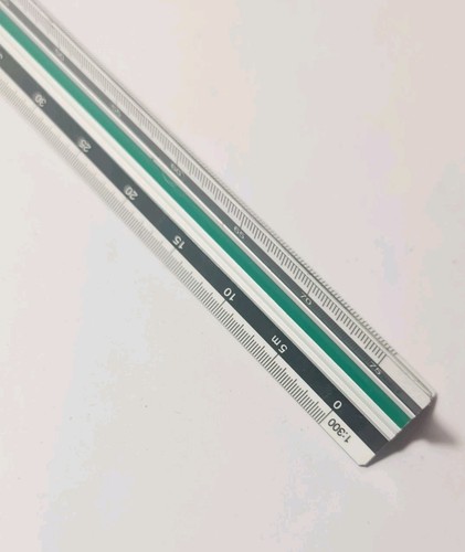 30cm triangular aluminium - 30cm/12",