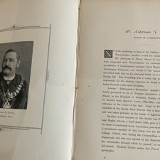 WARWICKSHIRE c1894 - Alderman S FLAVEL - Mayor of Leamington