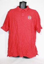 Vintage Glenmuir Mens Polo Shirt XL Red Golf Ryder Cup 1927-2001 The Belfry