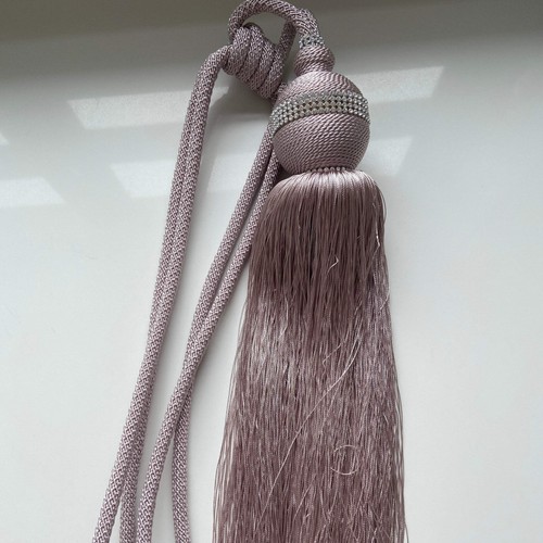 Pink diamante tieback cimc - tieback, by
