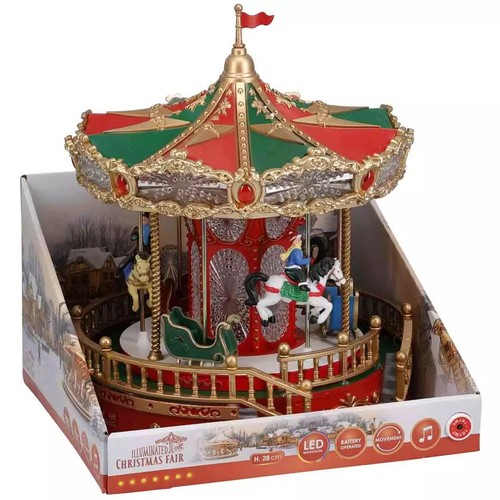 Led christmas fair carousel - led, |