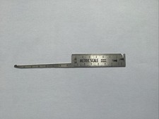 Hi-SHEAR CORPORATION 2-612 BOLT LENGHT GAUGE INCH/METRIC SCALES (CSK,PAN HEAD)