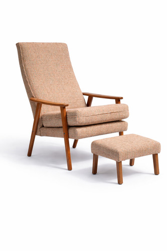 Swedish teak armchair - teak,