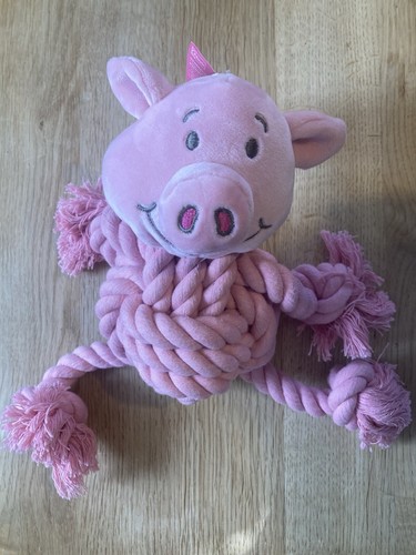 Percy pig pet toy - toy, squeaky