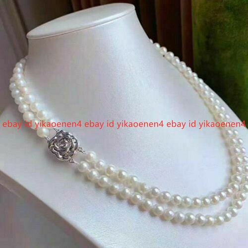 Rows 8mm natural white - 2, 7-8mm