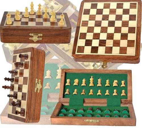 Wooden magnetic travel - 7",
