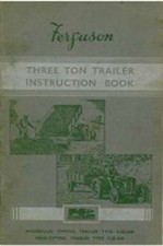 Ferguson three ton trailer - three,