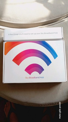 Sky broadband router box - sky,