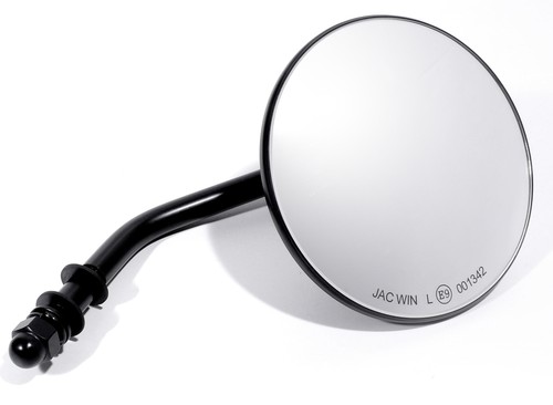 Mini motorcycle mirror black - motorcycle,