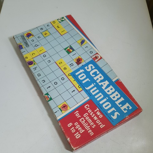 Vintage scrabble for juniors - scrabble,