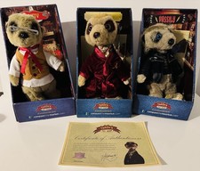 Compare The Meerkat Plush Toy Figures – Aleksandr, Sergei & Vassily with Boxes