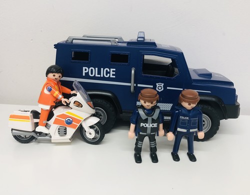 Playmobil police van - police, &