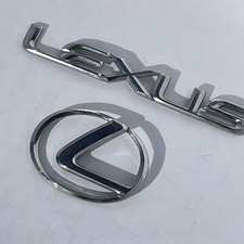 Lexus Genuine Emblem Nameplate OEM Name Plate Badge And Logo From LS300 Trunk