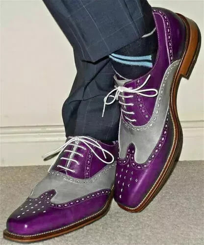 Handmade men leather oxford - men's,